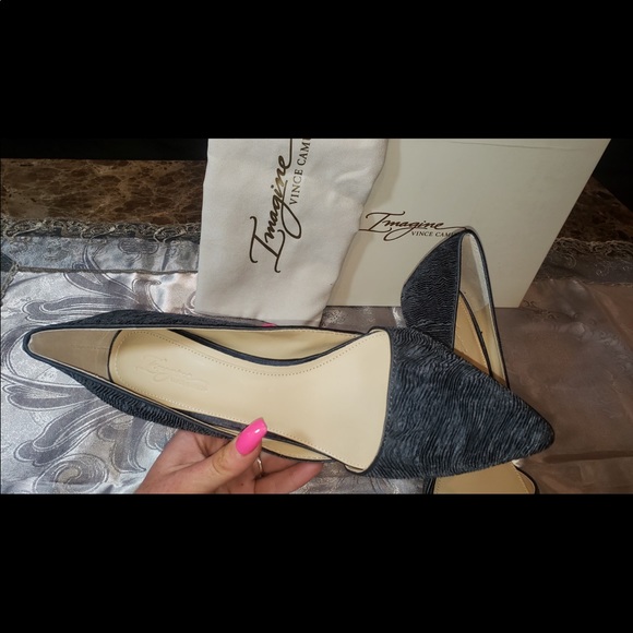 Vince Camuto Pleated Satin Pumps - Picture 4 of 7